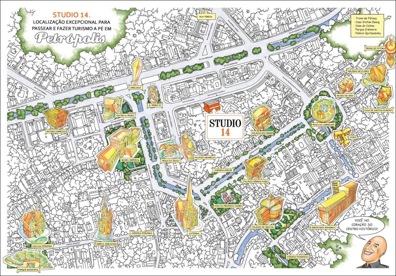 Studio 14 Petrópolis Exteriör bild